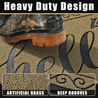 Yimobra Welcome Mats for Front Door 29.5x17, Heavy Duty Waterproof Outdoor Door - Image 2