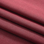 Burgundy Curtains for Living Room Back Tab Modern Farmhouse Semi Sheer Burgundy - Image 6