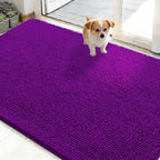 OLANLY Dog Door Mat for Muddy Paws 48x30, Absorbs Moisture and Dirt, Absorbent by OLANLY