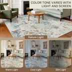 BEIMO Area Rugs 5x7 for Living Room Bedroom, Modern Abstract Machine Washable - Image 6