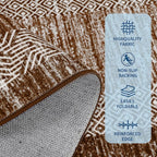 GarveeHome Area Rug 8x10 Modern Geometric Living Room Rug Non Slip, Thin - Image 3