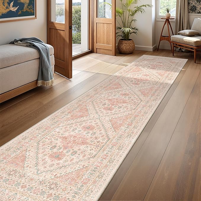 Runner Rug 2x10, Ultra-Thin Kitchen Rugs Non Slip Washable Rugs - Image 5
