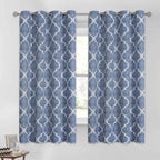 Beauoop 100% Blackout Curtains 54 Inches Long 2 Panels by Beauoop