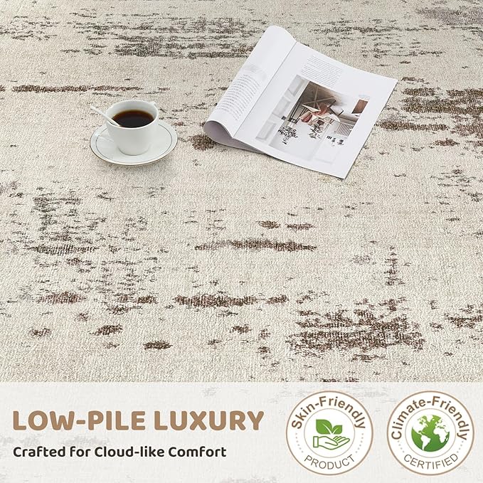 UERMEI 10x12 Area Rug Living Room Rugs - Image 8