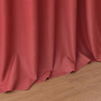 Christmas Red Linen Curtains 108 Inches Long - Image 9