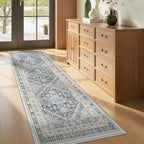 Kitchen Runner Rug Non Slip Washable 2.5x8, Soft Low Pile Entryway Rug Runners - Image 5