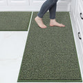 BEQHAUSE Kitchen Rugs and Mats 2PCS, Non-Slip Kitchen Mats by BEQHAUSE
