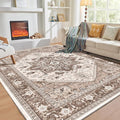 OPPODREAM Soft Area Rugs 4x6, Low-Pile Washable Rugs 4x6 by OPPODREAM