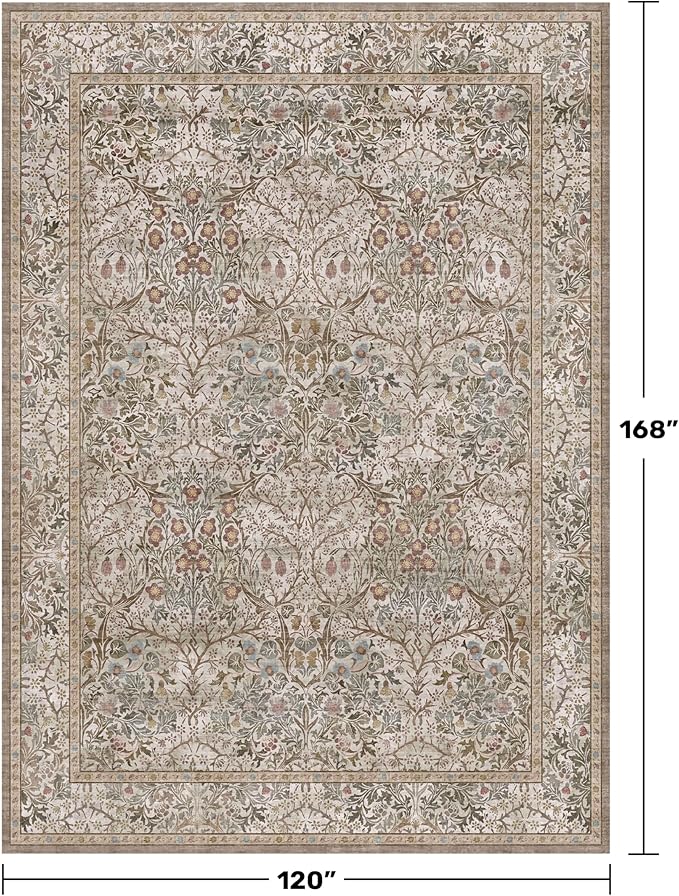 Washable 10x14 Living Room Rug - Image 2