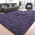 Tepook Super Soft Fluffy Rug for Bedroom, Modern Shaggy Fuzzy Kids Rugs for - Image 2