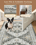 Madane 4x10 Wide Hallway Runner Rug: Washable Soft Rug Runners - Image 6