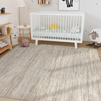 Nakagishi 8X10 Area Rugs Living Room: Washable Large Vintage Rug Neutral - Image 8
