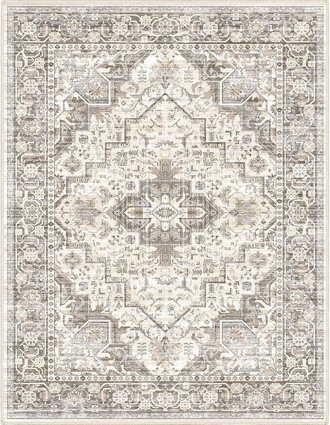 Area Rug Machine Washable Rug 10'x13' by PhonzenuoCarpet