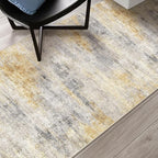 2'6''x12' Washable Kitchen Runner Rug: Modern Abstract Runners - Image 6