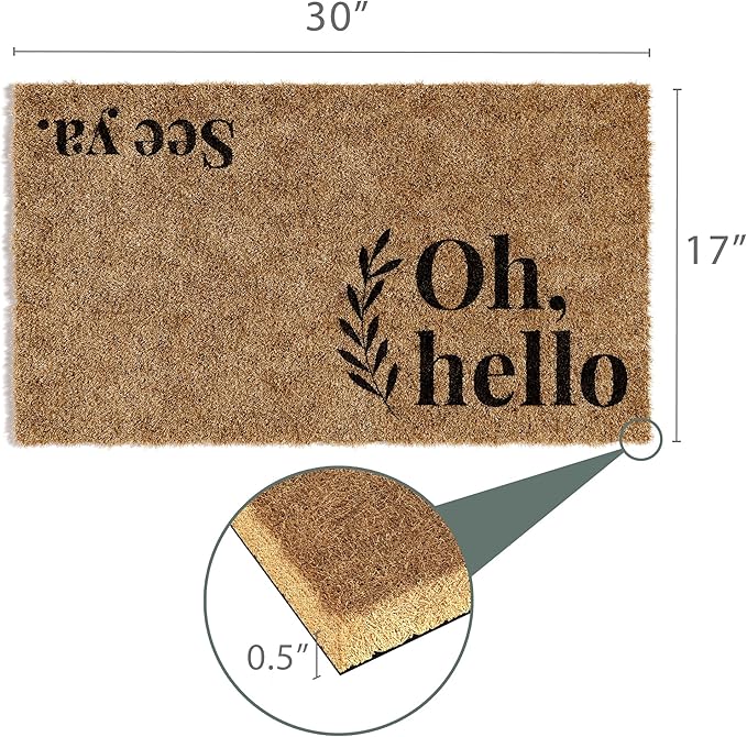 Barnyard Designs Doormat Welcome Mat - Image 3
