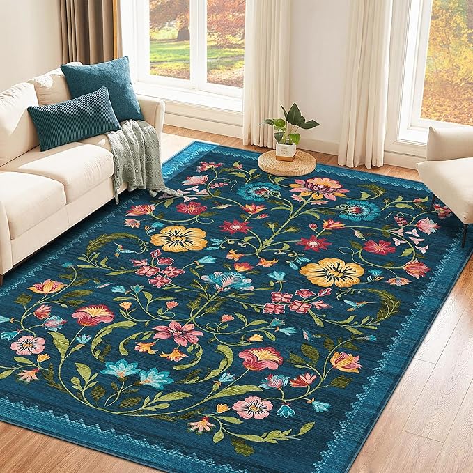 GarveeHome Washable Rug 4x6 Area Rugs by GarveeHome
