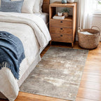 2x3 Washable Entryway Area Rug: Modern Abstract Small Runner Rug - Image 9