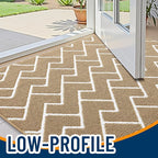 OLANLY Front Door Mat, Non-Slip Rubber Backing, Dirt Resistant and Absorbent - Image 3
