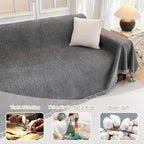 MYSKY HOME Oversized Couch Cover Sofa Covers Couch Covers - Image 3