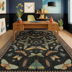 Hazo Haus Living Room Rug Black Boho 6x9 - Image 6