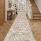 Runner Rug 2'6" x 14' Washable Non-Slip Runner Rugs by Soalmost