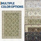 GarveeHome Washable Kitchen Rugs Non Slip 2x6 Hallway Runner Low Pile Rug