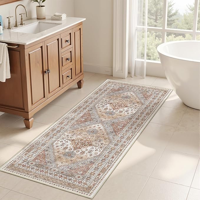 2x5 Rug Runner Washable for Entryway, Soft Bathroom Rugs - Image 5