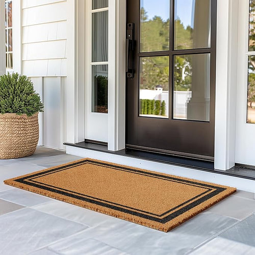 Barnyard Designs Natural Coco Coir Heavy Duty Backing Doormat - Image 2