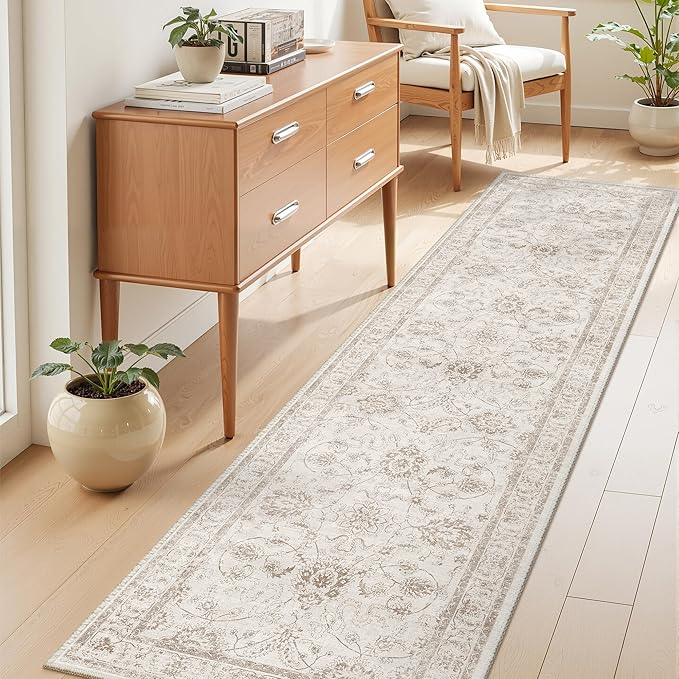 Madane Runner Rug 2x8 for Hallway, Kitchen Non-Slip Runner Rug - Image 2