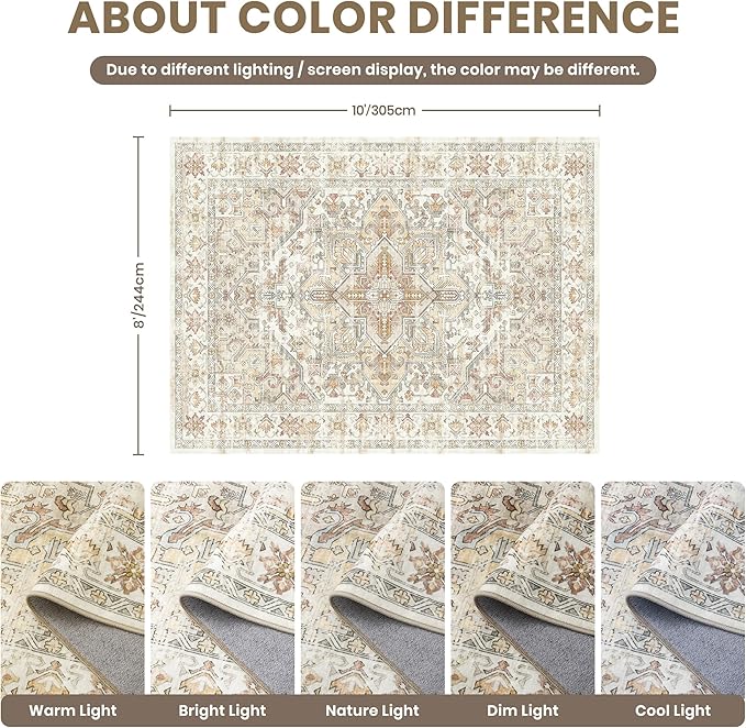 zesthome 8x10 Area Rugs - Image 2