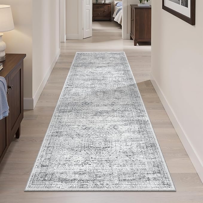 Runner Rug 2'x6' Washable Non-Slip Runner Rugs - Image 3