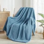 Exclusivo Mezcla Fleece Throw Blanket Extra Large, Super Soft and Warm Blankets by ExclusivoMezcla