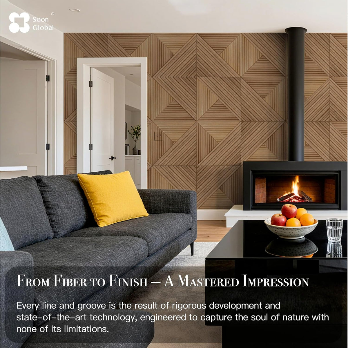 Soon Global Acoustic Wall Panels, Arcadian Vortex