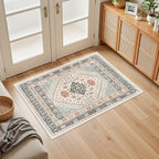 Entryway Rug - 2x3 Washable Rug Runner by Restydon
