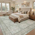 8x10 Area Rugs, Washable Rugs, Large Stain Resistant Area Rug - Image 3