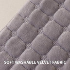 Velvet Throw Pillow Covers 12×20 Inch Decorative Pillows Cover Neutral Soft - Image 4