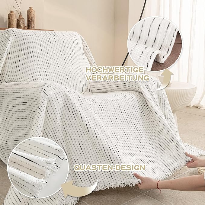 MYSKY HOME Oversized Armchair Couch Cover - Image 3