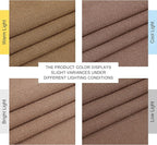 NICETOWN Gold Brown Linen Curtains - Image 9