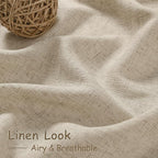 Taupe Burlywood Curtains 120 Inches Long - Image 4