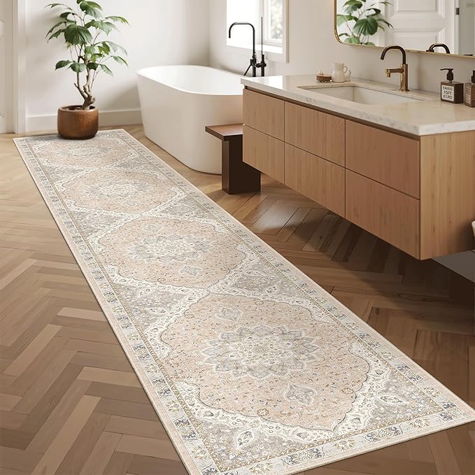 Madane Runner Rugs for Hallway 2x10 Long Washable Non-Slip Hallway Runner Rug - Image 5