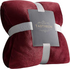 TASTHROW Large Flannel Fleece Throw Blanket, 50×70 Inch by TASTHROW