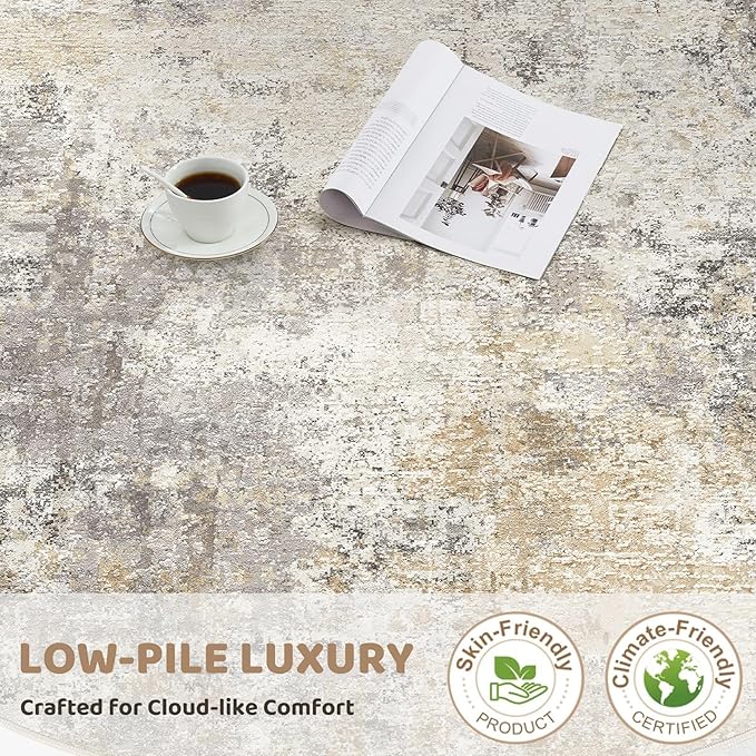 UERMEI 10x12 Area Rug Living Room Rugs - Image 6