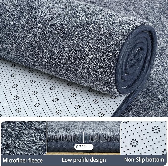 AROGAN Washable 2x6 Runner Rug for Hallway, Long Runner Rugs wtih Soft Memory - Image 3