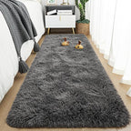 Tepook Fluffy Runner Rugs for Bedroom Aesthetic 2x6 Feet, Shag Soft Bedside Rug - Image 7