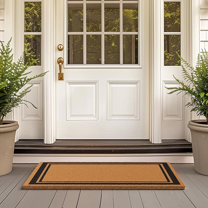 Barnyard Designs Natural Coco Coir Heavy Duty Backing Doormat - Image 4