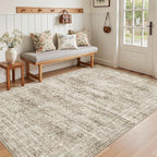 3x5 Rug, Small Area for Kitchen, Machine Washable Non-Slip Throw Rug, Vintage by Soalmost