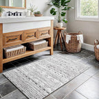 2x3 Washable Entryway Area Rug: Moroccan Small Runner Rug - Image 4