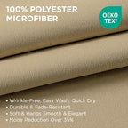 Joydeco Blackout Curtains 72 inches Long 2 Panels Set, Thermal Insulated Long - Image 2