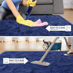 Tepook Fluffy Large Rugs for Living Room, Shag Area Rug 6x9 Soft Carpet for - Image 7