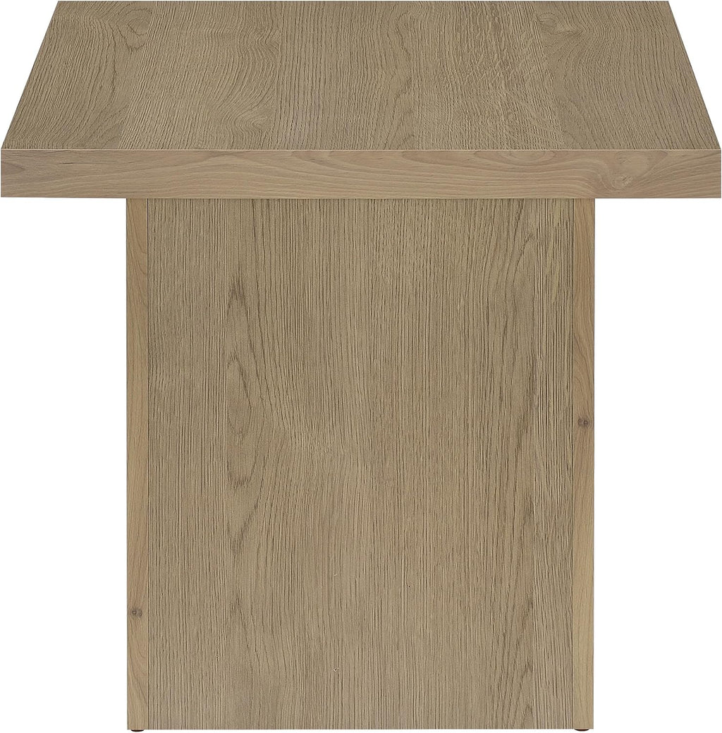 Coaster Devar 23.5-Inch Living Room Square End Table, Latte 710917